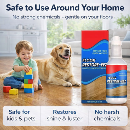 Ajaxfit™ Floor Restorer – Fast-drying, non-toxic shine. ✨