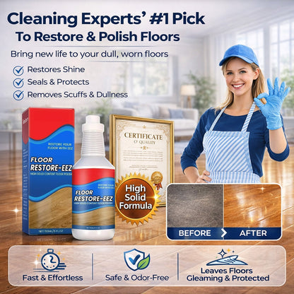 Ajaxfit™ Floor Restorer – Fast-drying, non-toxic shine. ✨